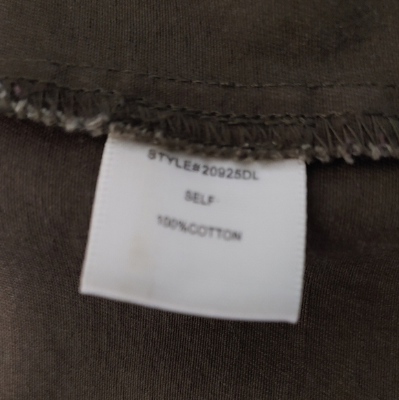 Skies are Blue Olive green jacket, Small - Picture 4 of 10